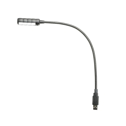 Adam Hall Stands SLED 1 ULTRA USB - Lampka USB z wysięgnikiem typu „gęsia szyja” i 4 diodami LED COB