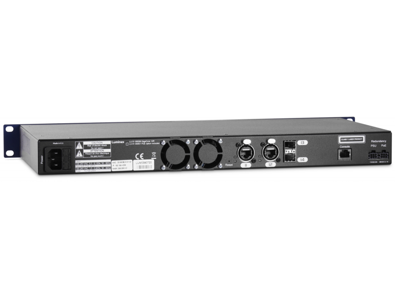 Luminex GigaCore 14R - 14-Port Gigabit Ethernet Switch for AV