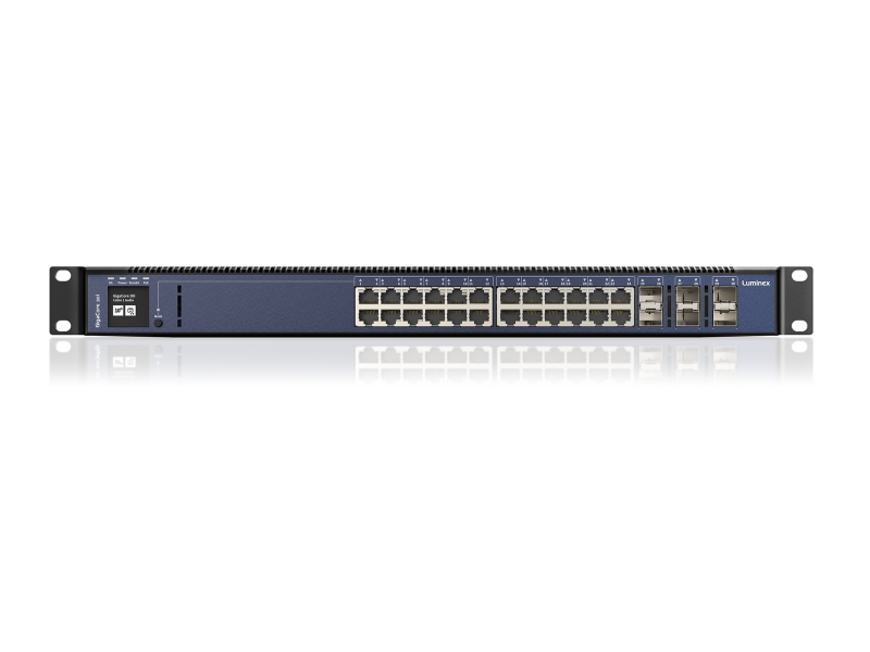 LUMINEX GigaCore 30i Ethernet switch AV