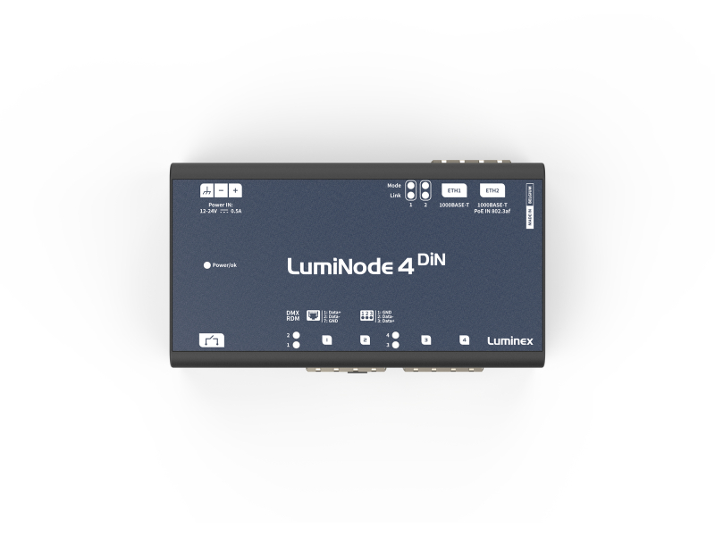 LUMINEX LumiNode 4 Din RJ45