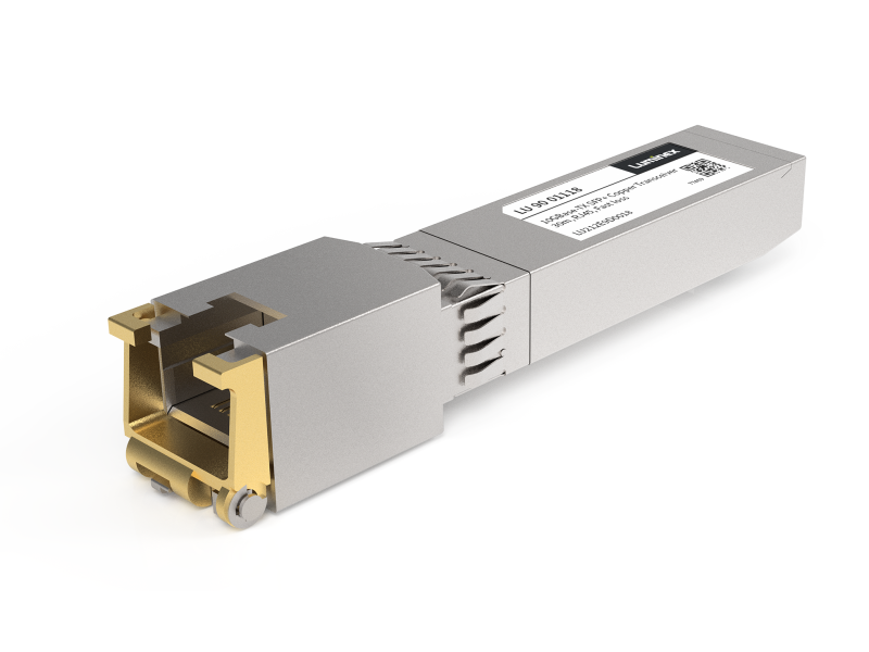 LUMINEX 10GBase-T SFP+ Copper Transceiver 30m, RJ45, Fast loss