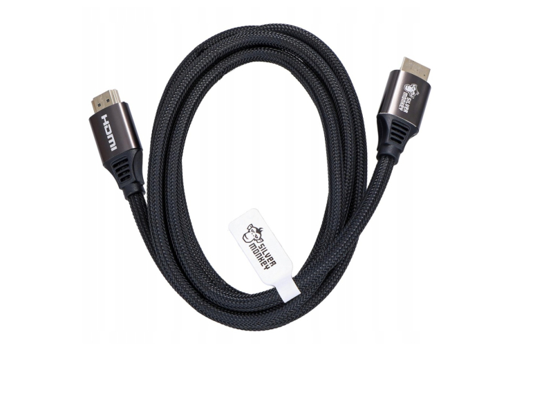 Silver Monkey Kabel HDMI 2.1 w oplocie 2m