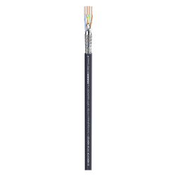 SOMMER CABLE Mercator Cat.6a highflex; PCV; czarny 6,20 mm kabel skrętka ethernet