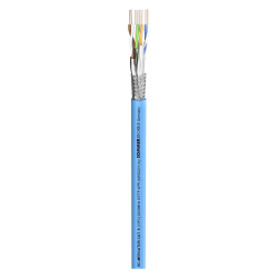 SOMMER CABLE MERCATOR CAT.8.1 CPR-Version; LSZH; blue, O 8,20 mm; B2ca; 40Gbit/s 2000 MHz