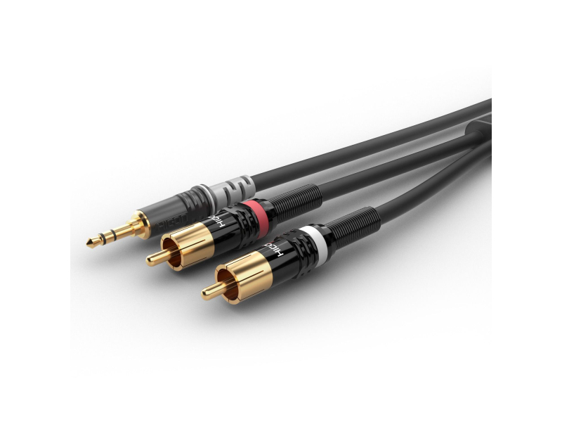 Sommer cable HBP-3SC2 Kabel instrumentalny Mini jack / 2 x RCA, HICON