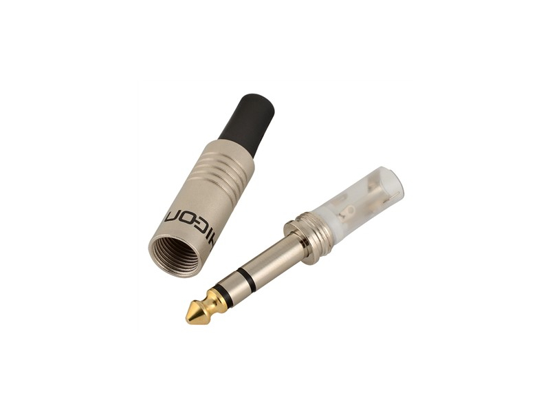 HICON HI-J63S01 wtyk kablowy duży jack / TRS 6,3 mm stereo-189