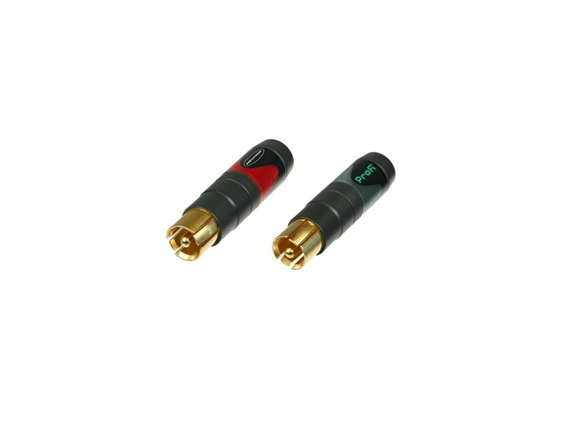 NEUTRIK N-NF2C-B/2 - wtyk RCA / CINCH Komplet 2 szt.-242