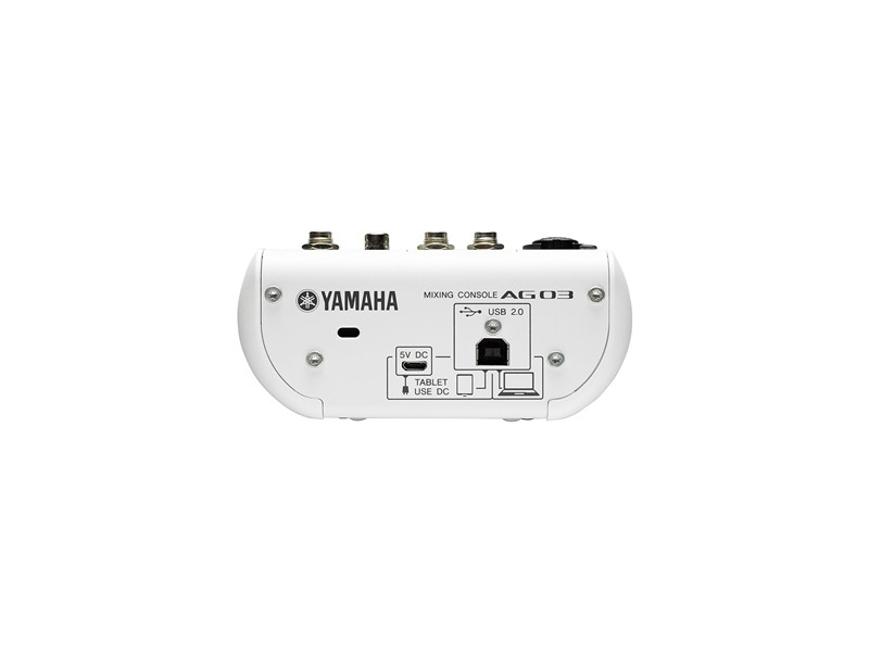 YAMAHA AG03 MK2 WH mikser hybrydowy z interfejsem USB biały-274