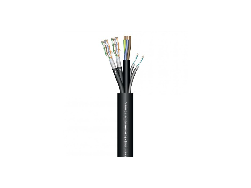 SOMMER CABLE MONOCAT POWER 212 3x2,5 2xFTP, 2xDMX przewód hybrydowy-84